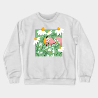 Daisy Girl Crewneck Sweatshirt